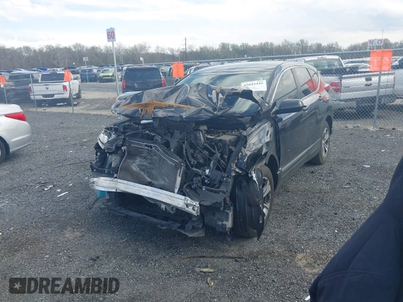 2017 Honda CR-V LX with VIN 2HKRW6H35HH209966, listed as a IAAI auction lot 42043445 with 159,073 mi miles. Bid and sale history available at carsss.com. Image 18.