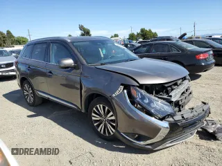 2020 Mitsubishi Outlander SE with VIN JA4AD3A37LZ046132, listed as a Copart auction lot 58826005 with 285,842 mi miles and Salvage title. Bid and sale history available at DreamBid. Image 4.
