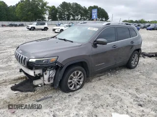 2021 Jeep Cherokee Altitude with VIN 1C4PJLLB5MD112348, listed as a Copart auction lot 59536115 with 129,897 mi miles and Salvage title. Bid and sale history available at DreamBid. Image 1.