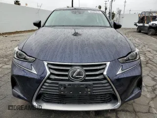2019 Lexus IS with VIN JTHBA1D28K5100097, listed as a Copart auction lot 50593915 with 7,187 mi miles and Salvage Title. Bid and sale history available at carsss.com. Image 5.