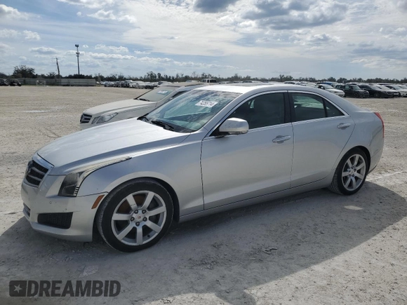 2014 Cadillac ATS Luxury RWD z VIN 1G6AB5RA7E0127068, wystawiony jako Copart lot #48423775 z przebiegiem Nie podano mil oraz Nie do naprawy • Non repairable. Historia ofert i sprzedaży dostępna na DreamBid. Obrazek 1.