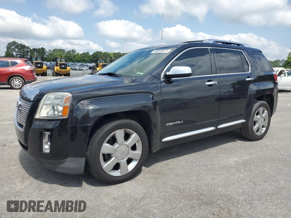 2015 GMC Terrain Denali with VIN 2GKFLZE30F6292083, listed as a Copart auction lot 60028675 with 131,153 mi miles and Salvage title. Bid and sale history available at DreamBid. Image 1.