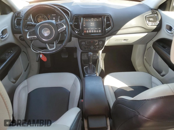2019 Jeep Compass Limited with VIN 3C4NJCCB8KT809401, listed as a Copart auction lot 48238175 with 82,407 mi miles and Salvage title. Bid and sale history available at DreamBid. Image 8.