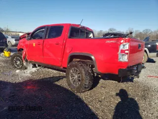 2018 Chevrolet Colorado 4WD ZR2 with VIN 1GCGTEEN9J1116784, listed as a Copart auction lot 88599785 with 0 mi miles and Salvage Title. Bid and sale history available at carsss.com. Image 2.