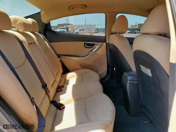 2013 Hyundai Elantra GLS PZEV with VIN 5NPDH4AE4DH286181, listed as a Copart auction lot 52188405 with 171,441 mi miles and Salvage Title. Bid and sale history available at carsss.com. Image 10.