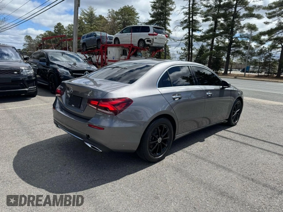 2020 Mercedes-Benz A 220 with VIN W1K3G4FB4LW044986, listed as a Copart auction lot 53710815 with 29,631 mi miles and Clean Title. Bid and sale history available at DreamBid. Image 3.
