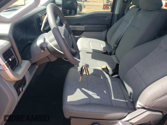 2024 Ford F-350 XL with VIN 1FT8W3BT2REC89943, listed as a Copart auction lot 56751645 with 1,758 mi miles and Salvage title. Bid and sale history available at DreamBid. Image 7.