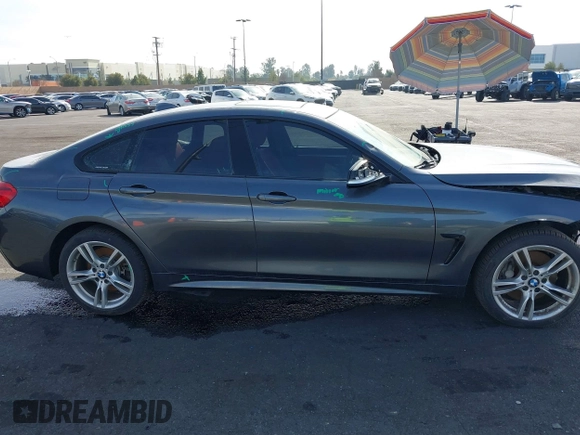 2018 BMW 4 Series 430i xDrive with VIN WBA4J3C56JBG91418, listed as a IAAI auction lot 41476609 with 78,965 mi miles and . Bid and sale history available at DreamBid. Image 14.