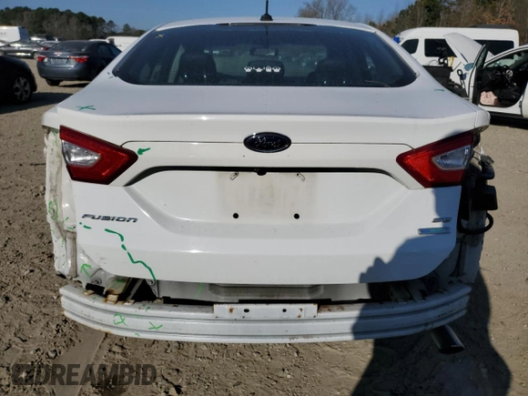 2015 Ford Fusion SE with VIN 1FA6P0HD0F5119052, listed as a Copart auction lot 47680735 with 122,295 mi miles and Clean Title. Bid and sale history available at DreamBid. Image 6.