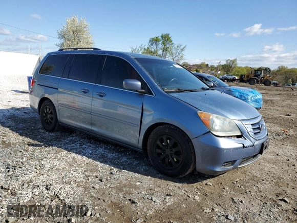 2010 Honda Odyssey EX-L z VIN 5FNRL3H75AB067634, wystawiony jako Copart lot #51538755 z przebiegiem 150 261 mil mil oraz Szkoda całkowita • Salvage title. Historia ofert i sprzedaży dostępna na DreamBid. Obrazek 4.