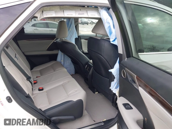 2017 Lexus RX with VIN 2T2BZMCA9HC081393, listed as a IAAI auction lot 41649496 with 137,378 mi miles. Bid and sale history available at carsss.com. Image 8.