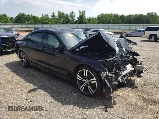 2016 BMW 7 Series 740i with VIN WBA7E2C59GG738509, listed as a Copart auction lot 52097993 with 0 mi miles. Bid and sale history available at carsss.com. Image 11.