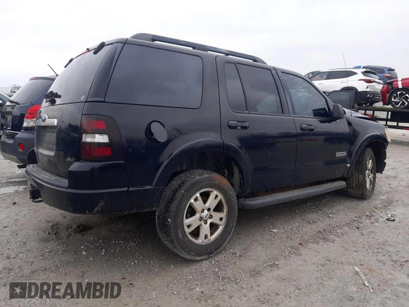 2008 Ford Explorer XLT with VIN 1FMEU73898UB36843, listed as a Copart auction lot 45171475 with 255,853 mi miles and Salvage Title. Bid and sale history available at carsss.com. Image 3.
