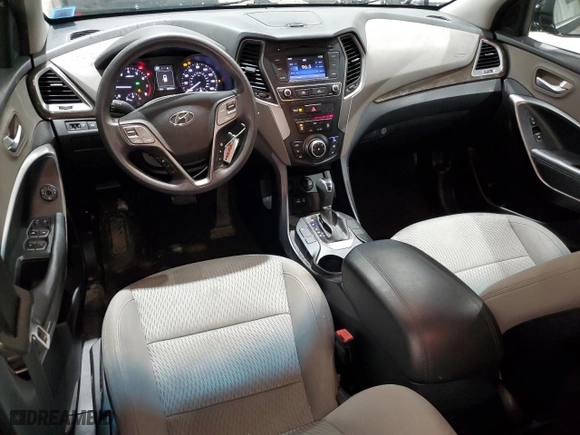 2017 Hyundai Santa Fe Sport 2.4L with VIN 5XYZT3LB4HG436319, listed as a Copart auction lot 52711575 with 128,764 mi miles and Salvage Title. Bid and sale history available at carsss.com. Image 8.