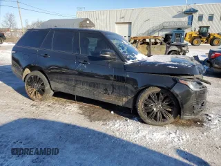 2022 Land Rover Range Rover Westminster with VIN SALGS2RU3NA470981, listed as a Copart auction lot 41821835 with 61,431 mi miles and Salvage Title. Bid and sale history available at carsss.com. Image 4.
