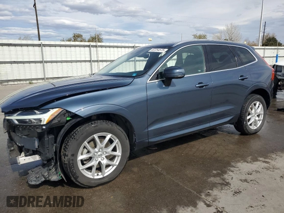 2018 Volvo XC60 Momentum with VIN YV4102RKXJ1002643, listed as a Copart auction lot 52254575 with 75,183 mi miles and Salvage Title. Bid and sale history available at DreamBid. Image 1.