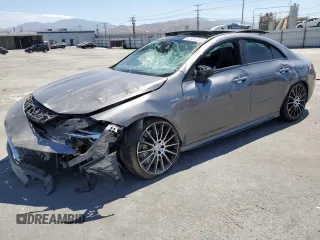 2021 Mercedes-Benz CLA 35 AMG with VIN W1K5J5BB2MN222438, listed as a Copart auction lot 62504253 with 20,277 mi miles and . Bid and sale history available at DreamBid. Image 1.