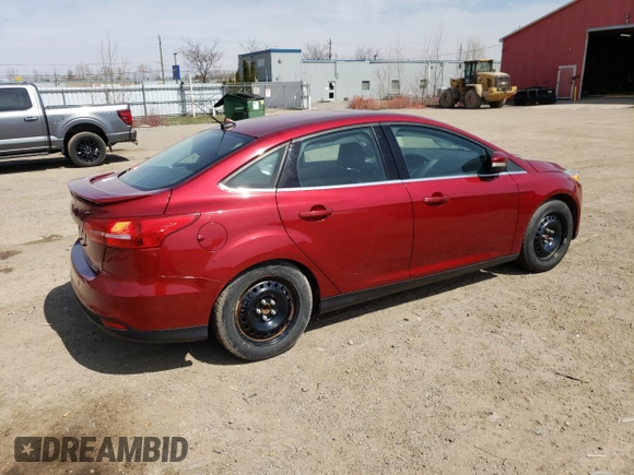 2016 Ford Focus Titanium z VIN 1FADP3J24GL272970, wystawiony jako Copart lot #54539215 z przebiegiem 60 007 mil mil oraz Czysty tytuł • Clean title. Historia ofert i sprzedaży dostępna na DreamBid. Obrazek 3.