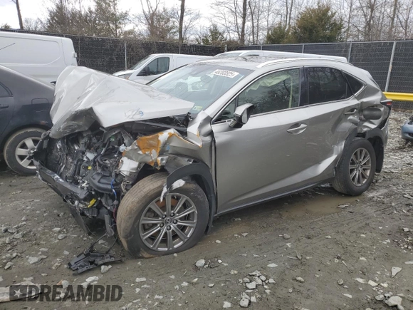 2018 Lexus NX with VIN JTJBARBZ6J2167567, listed as a Copart auction lot 48203525 with 87,799 mi miles and Salvage Title. Bid and sale history available at carsss.com. Image 1.