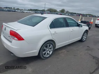 2010 Mercury Milan Premier with VIN 3MEHM0JG0AR615103, listed as a IAAI auction lot 42183046 with 76,589 mi miles and . Bid and sale history available at DreamBid. Image 4.