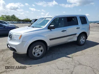 2012 Honda Pilot LX with VIN 5FNYF4H25CB025996, listed as a Copart auction lot 58489365 with 152,198 mi miles and Salvage title. Bid and sale history available at DreamBid. Image 1.