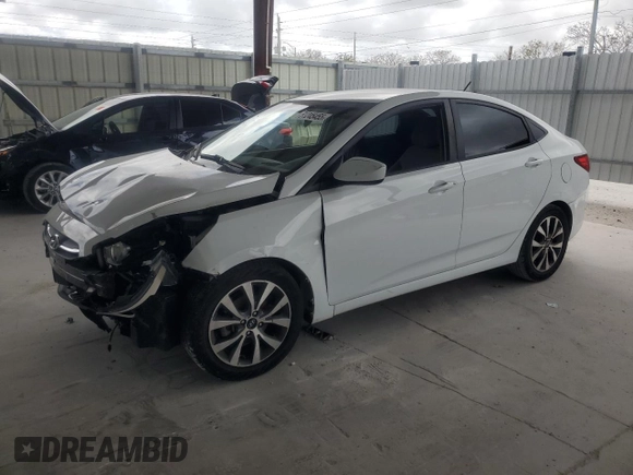 2017 Hyundai Accent SE with VIN KMHCT4AE8HU351826, listed as a Copart auction lot 51245455 with 63,230 mi miles and Salvage Title. Bid and sale history available at carsss.com. Image 1.