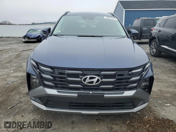 2025 Hyundai Tucson SEL with VIN 5NMJBCDE3SH475490, listed as a Copart auction lot 49822975 with 3,328 mi miles and Salvage Title. Bid and sale history available at carsss.com. Image 5.