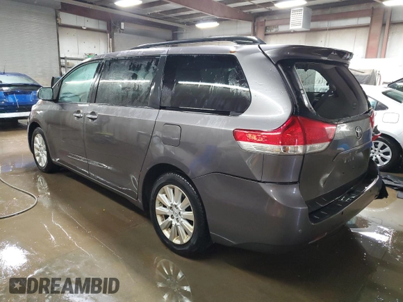 2013 Toyota Sienna XLE with VIN 5TDDK3DC7DS066193, listed as a Copart auction lot 50523625 with 154,515 mi miles and Clean Title. Bid and sale history available at DreamBid. Image 2.