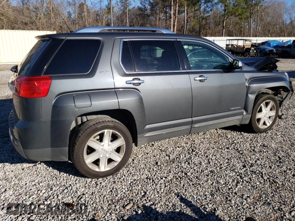 2011 GMC Terrain SLT-2 with VIN 2CTALWEC4B6234545, listed as a Copart auction lot 48584935 with 90,287 mi miles and Salvage Title. Bid and sale history available at carsss.com. Image 3.