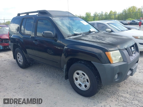 2007 Nissan Xterra SE with VIN 5N1AN08W17C532019, listed as a IAAI auction lot 42112800 with 125,472 mi miles. Bid and sale history available at carsss.com. Image 1.