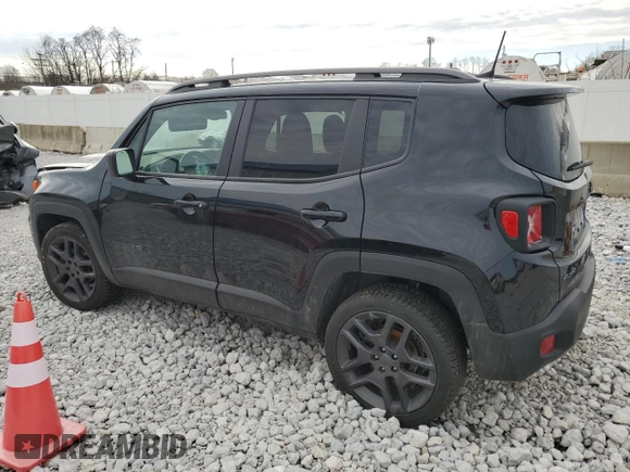 2021 Jeep Renegade 80th Anniversary with VIN ZACNJDBB0MPM33663, listed as a Copart auction lot 47292215 with Not provided miles and Salvage title. Bid and sale history available at DreamBid. Image 2.