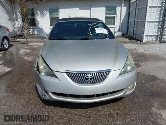 2004 Toyota Solara SE with VIN 4T1FA38P34U031182, listed as a IAAI auction lot 41933785 with 158,624 mi miles. Bid and sale history available at carsss.com. Image 6.