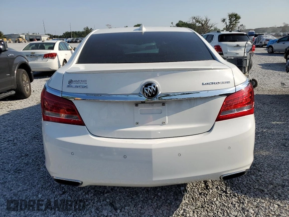 2016 Buick LaCrosse Sport Touring with VIN 1G4G45G3XGF172622, listed as a Copart auction lot 57595255 with 63,893 mi miles and Salvage title. Bid and sale history available at DreamBid. Image 6.
