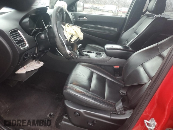 2018 Dodge Durango GT with VIN 1C4RDJDG9JC496148, listed as a Copart auction lot 48123965 with 107,571 mi miles and Salvage Title. Bid and sale history available at DreamBid. Image 7.