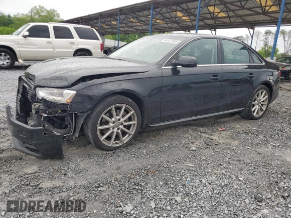 2014 Audi A4 Premium Plus z VIN WAUFFAFL1EN006459, wystawiony jako Copart lot #54127535 z przebiegiem 126 842 mil mil oraz Szkoda całkowita • Salvage title. Historia ofert i sprzedaży dostępna na DreamBid. Obrazek 1.