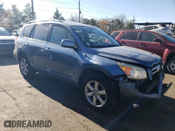 2008 Toyota RAV4 Ltd with VIN JTMBK31V786038820, listed as a Copart auction lot 81781534 with 156,080 mi miles and Salvage Title. Bid and sale history available at carsss.com. Image 4.