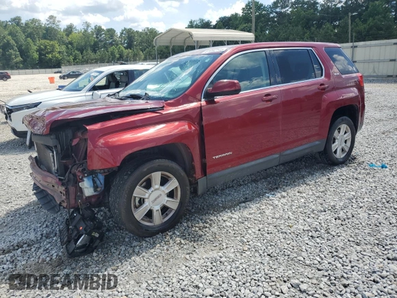 2012 GMC Terrain SLE-1 with VIN 2GKALMEK2C6369343, listed as a Copart auction lot 61942145 with 117,958 mi miles and Salvage title. Bid and sale history available at DreamBid. Image 1.