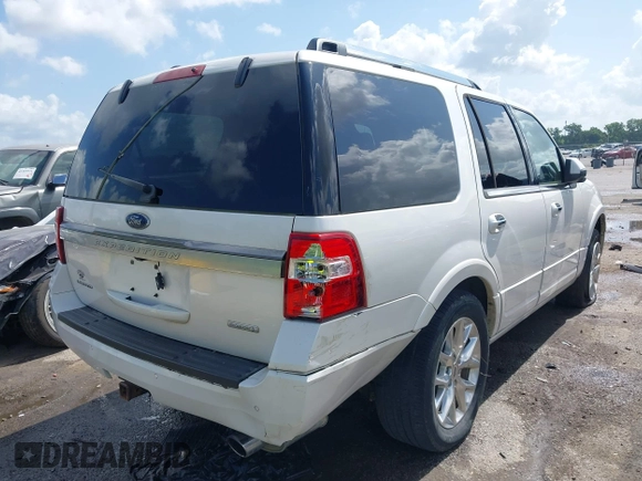 2017 Ford Expedition Limited with VIN 1FMJU1KT2HEA36613, listed as a IAAI auction lot 42431208 with 154,477 mi miles and . Bid and sale history available at DreamBid. Image 4.