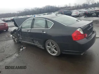 2007 Infiniti M45 Sport with VIN JNKBY01E67M402716, listed as a Copart auction lot 48189115 with 55,259 mi miles and Salvage Title. Bid and sale history available at carsss.com. Image 2.