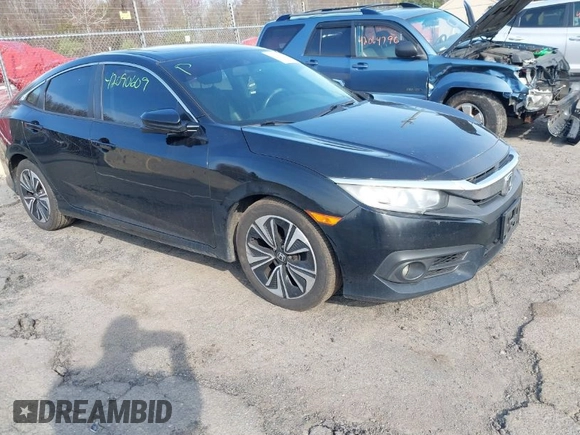2016 Honda Civic Sedan EX-L with VIN 2HGFC1F77GH636904, listed as a IAAI auction lot 42090609 with 176,968 mi miles. Bid and sale history available at carsss.com. Image 1.