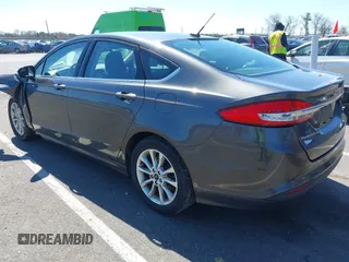 2017 Ford Fusion SE with VIN 3FA6P0H70HR107252, listed as a IAAI auction lot 42041332 with 121,255 mi miles. Bid and sale history available at carsss.com. Image 3.
