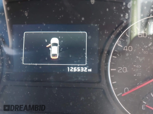 2017 Kia Optima Hybrid with VIN KNAGT4LEXH5014570, listed as a IAAI auction lot 41910017 with 126,532 mi miles. Bid and sale history available at carsss.com. Image 7.