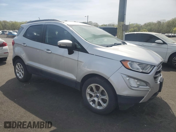 2019 Ford EcoSport SE z VIN MAJ3S2GE0KC270745, wystawiony jako Copart lot #54526575 z przebiegiem Nie podano mil oraz Nie do naprawy • Non repairable. Historia ofert i sprzedaży dostępna na DreamBid. Obrazek 4.