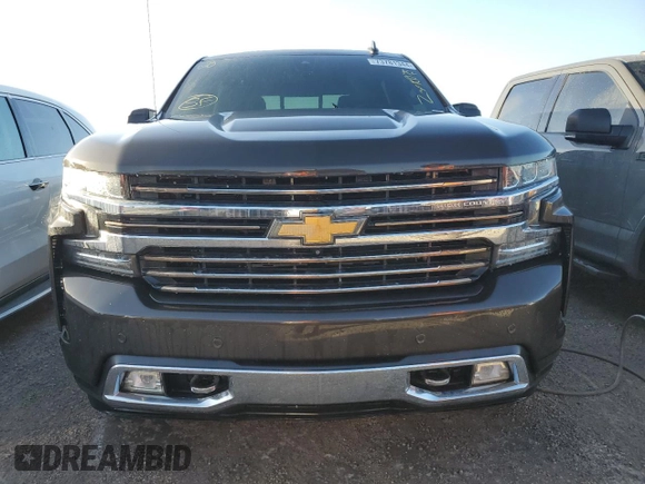 2021 Chevrolet Silverado 1500 High Country with VIN 3GCUYHETXMG296318, listed as a Copart auction lot 73781344 with 45,571 mi miles and Non Repairable. Bid and sale history available at carsss.com. Image 5.