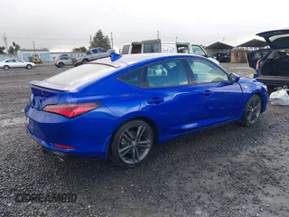 2023 Acura Integra w/A-Spec Package with VIN 19UDE4H31PA007411, listed as a IAAI auction lot 41778485 with 23,170 mi miles and . Bid and sale history available at DreamBid. Image 4.