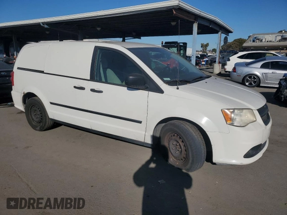 2013 Ram Cargo Van Tradesman with VIN 2C4JRGAG8DR544871, listed as a Copart auction lot 42063735 with 186,441 mi miles and Clean Title. Bid and sale history available at carsss.com. Image 4.