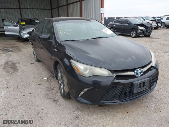2016 Toyota Camry Hybrid LE with VIN 4T1BD1FK7GU191846, listed as a IAAI auction lot 41586583 with 207,569 mi miles. Bid and sale history available at carsss.com. Image 1.