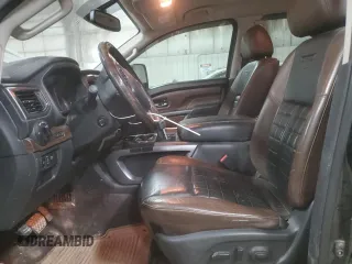 2016 Nissan Titan XD PRO-4X with VIN 1N6BA1F40GN502393, listed as a Copart auction lot 81569894 with 133,029 mi miles and Salvage Title. Bid and sale history available at carsss.com. Image 7.