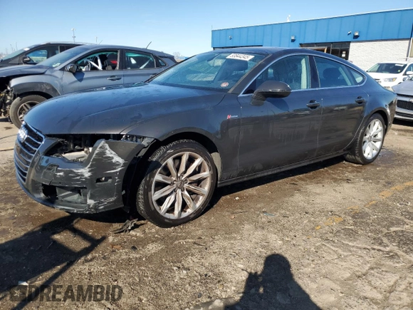 2013 Audi A7 Premium Plus with VIN WAUYGAFC3DN113081, listed as a Copart auction lot 53844345 with 99,046 mi miles and Clean title. Bid and sale history available at DreamBid. Image 1.