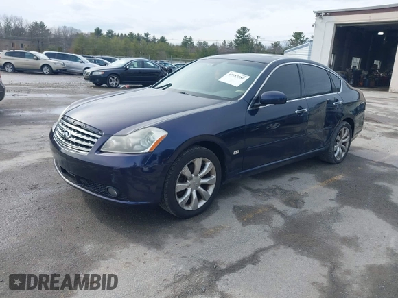 2006 Infiniti M with VIN JNKAY01F56M263469, listed as a IAAI auction lot 41952389 with 132,337 mi miles. Bid and sale history available at carsss.com. Image 2.